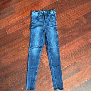 Never worn no tags. Size 2 darker blue